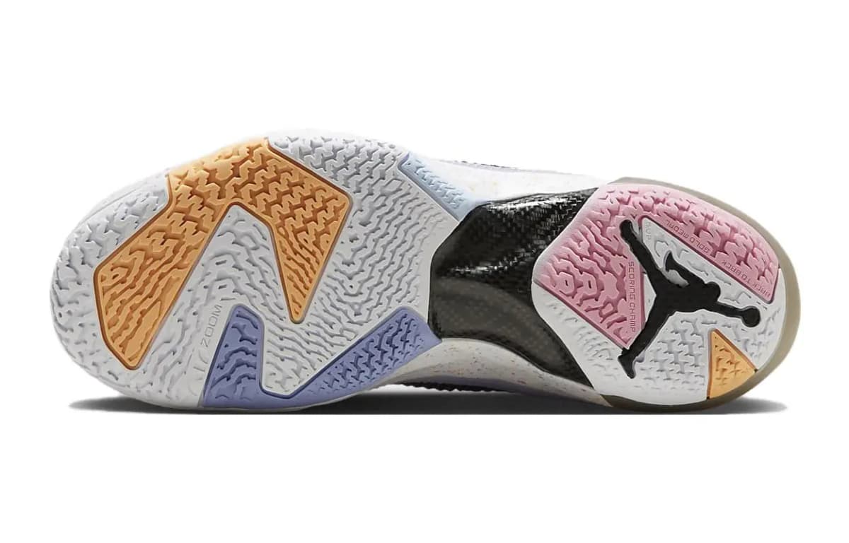 Jordan Air Jordan 37 'Dongdan' GS Basketbol Ayaqqabısı Qara/Bənövşəyi 6