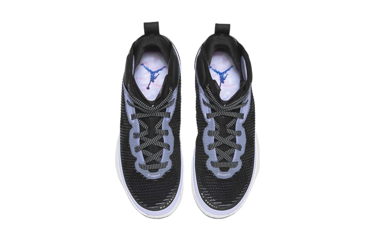 Jordan Air Jordan 37 'Dongdan' GS Basketbol Ayaqqabısı Qara/Bənövşəyi 4
