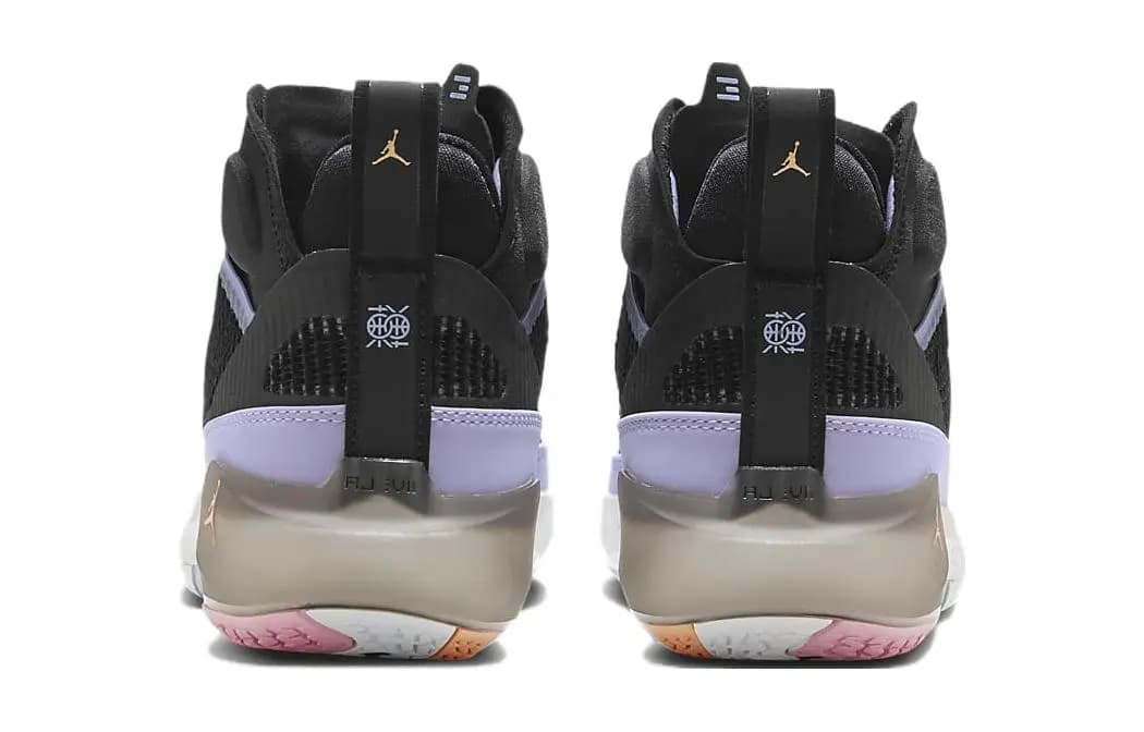 Jordan Air Jordan 37 'Dongdan' GS Basketbol Ayaqqabısı Qara/Bənövşəyi 5