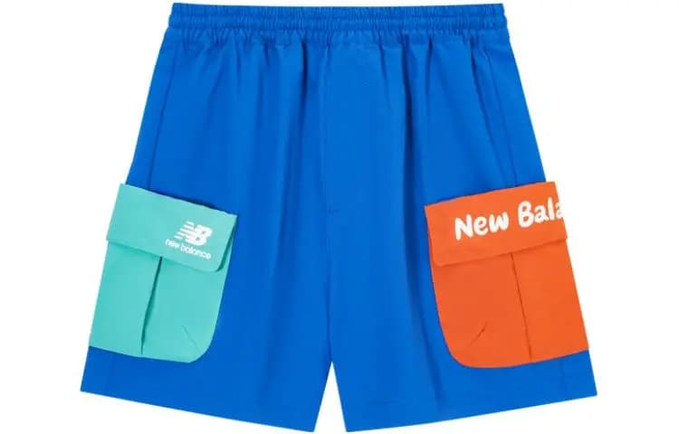 New Balance Uşaq İdman Şortu Mavi