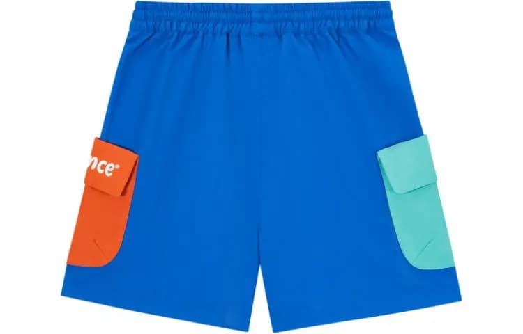 New Balance Uşaq İdman Şortu Mavi 2