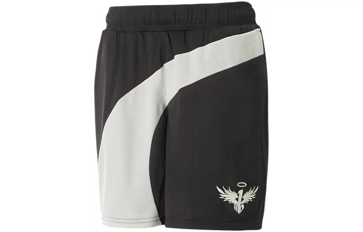 PUMA X MELO Flare Basketbol Şortu Kişi Qara