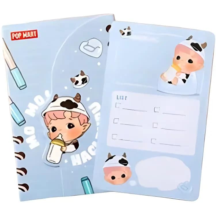 POP MART HACIPUPU Foldable Sticky Notes Book IP Merch