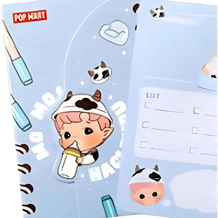 POP MART HACIPUPU Yapışqanlı Qeyd Kitabçası 3