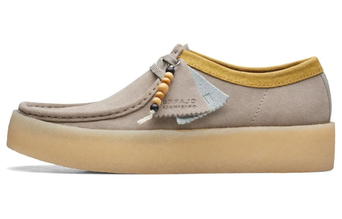 Clarks Lace up Suede Derby Shoes