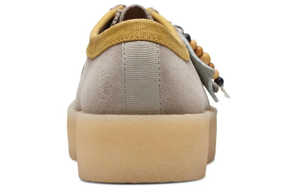 Clarks Lace up Suede Derby Shoes 5