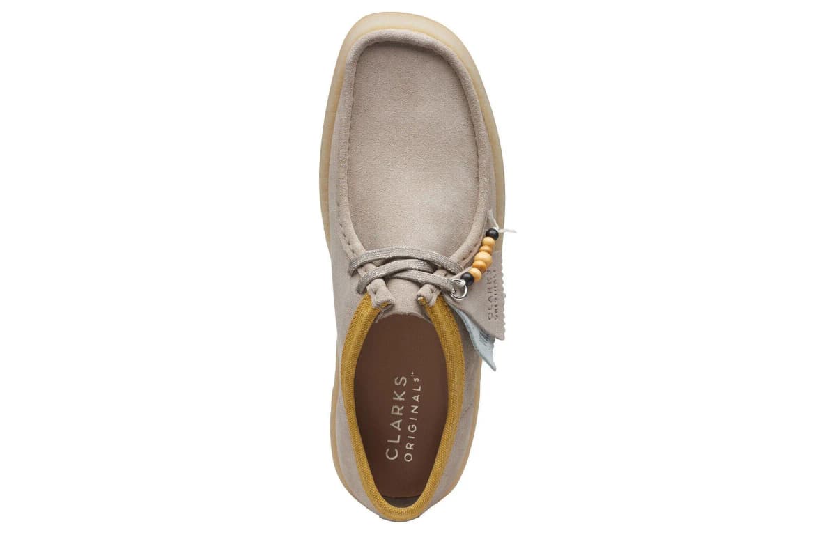 Clarks Lace up Suede Derby Shoes 6