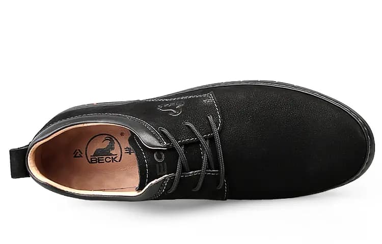 RAM BECK Business British Round Toe Casual Shoes Men's 3