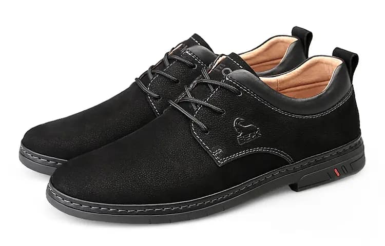 RAM BECK Business British Round Toe Casual Shoes Men's 4