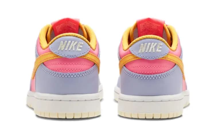 Nike Dunk BP Uşaq Skate Ayaqqabısı Boz/Çəhrayı 5