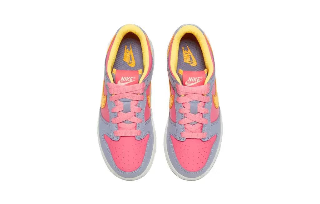 Nike Dunk BP Uşaq Skate Ayaqqabısı Boz/Çəhrayı 4