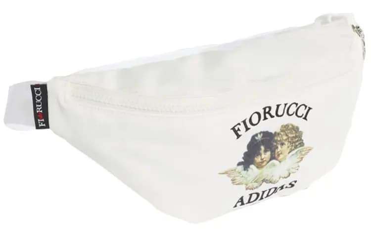 Adidas Originals FIORUCCI Collaboration Nylon Shoulder Bag Crossbody Bag Sling Bag Fanny Pack Regular Women's White 2