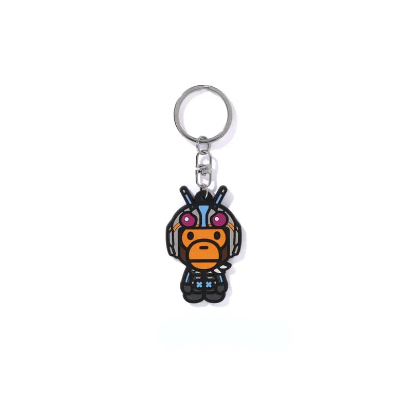 A BATHING APE BAPE X New Kamen Rider Açar Bağı Unisex 4