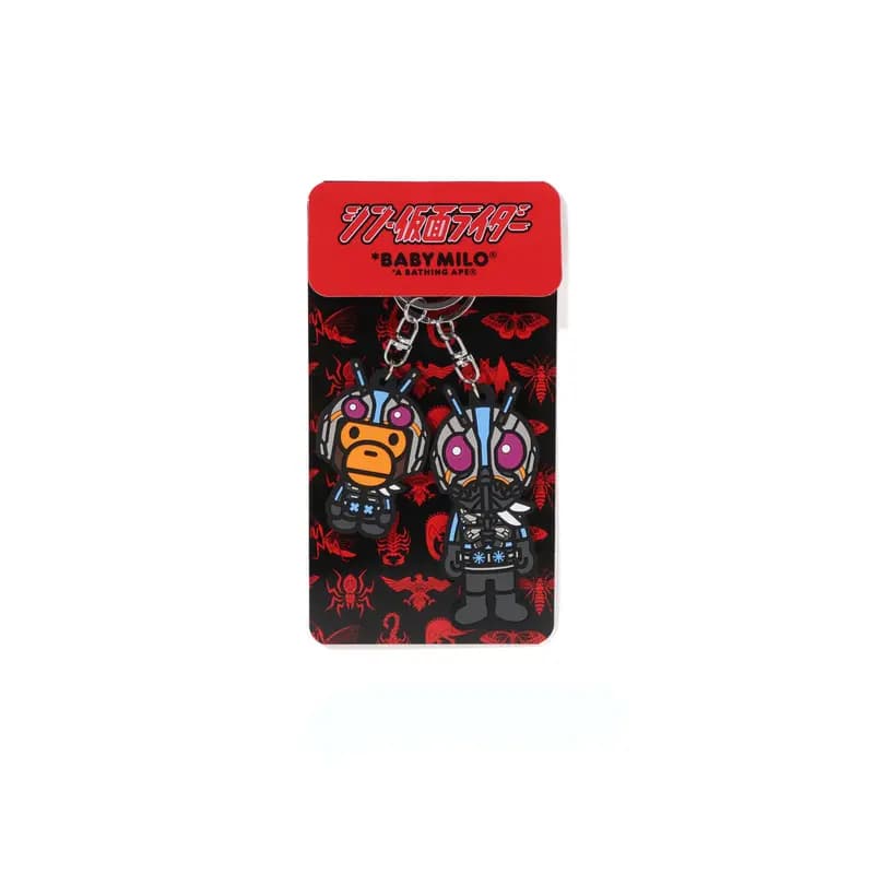 A BATHING APE BAPE X New Kamen Rider Açar Bağı Unisex 3