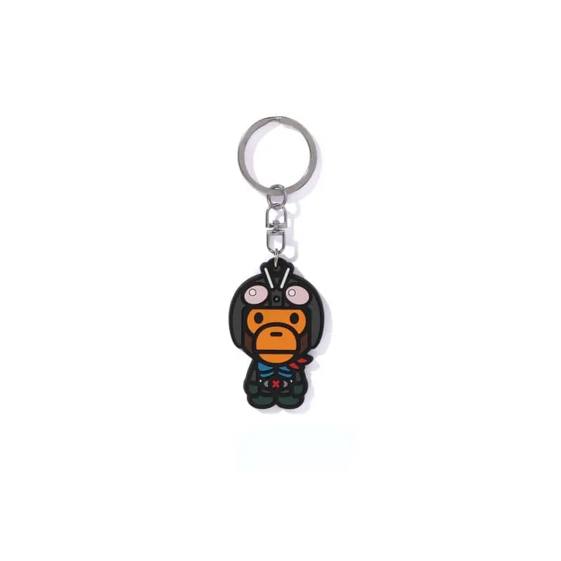 A BATHING APE BAPE X New Kamen Rider Açar Bağı Unisex 2