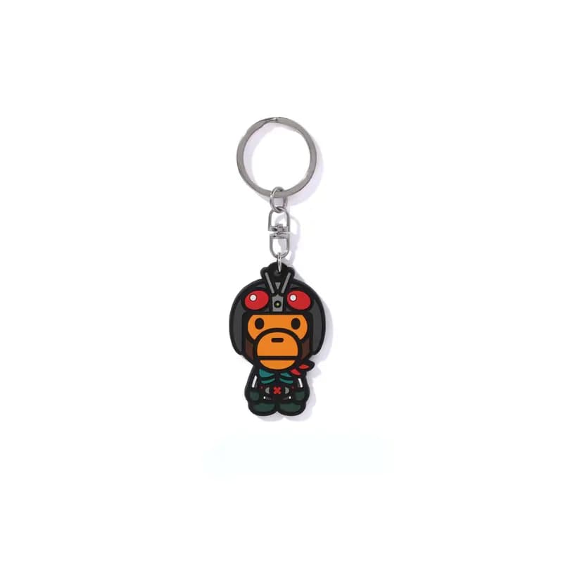 A BATHING APE BAPE X New Kamen Rider Açar Bağı Unisex 6