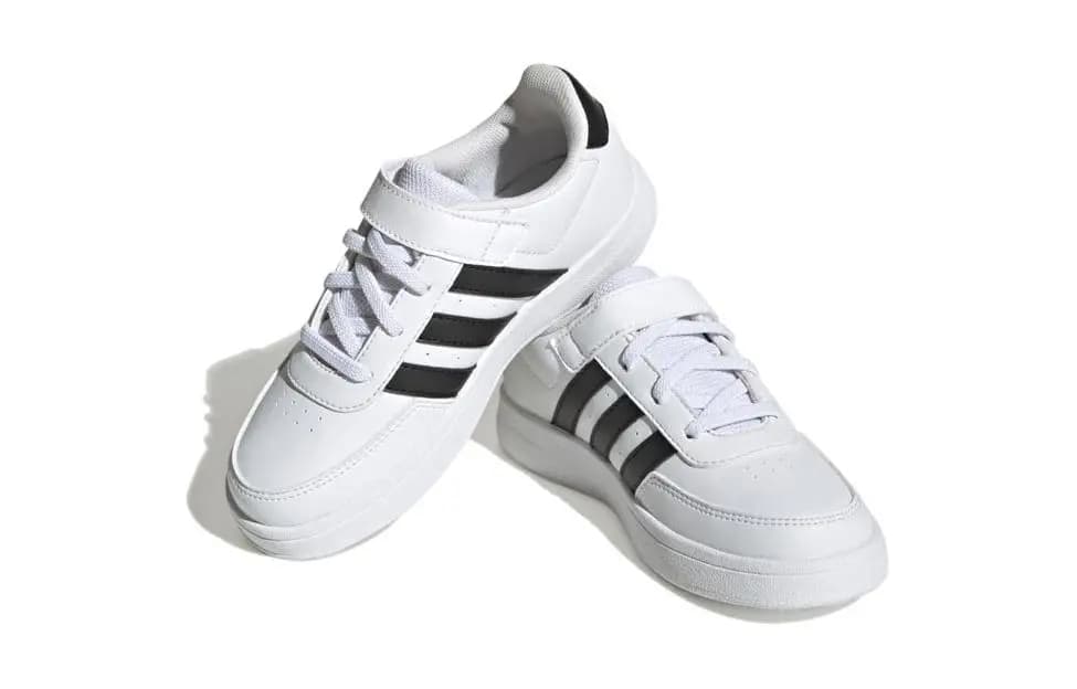Adidas Neo Breaknet 2.0 Skeyt Ayaqqabısı Uşaq Ağ/Qara 3
