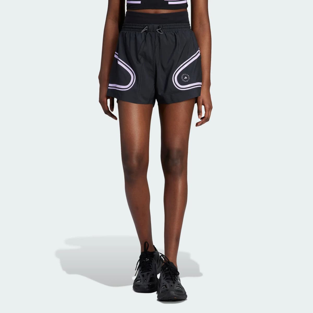 Adidas x Stella McCartney Sports Shorts Women's Multicolor Black 2