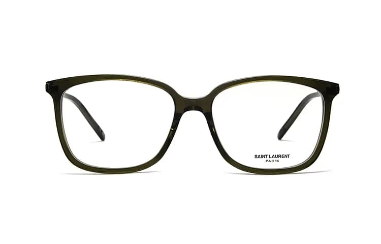 SAINT LAURENT Unisex Square Optical Frame 12