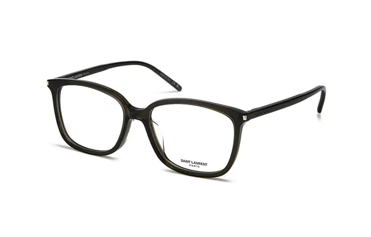 SAINT LAURENT Unisex Square Optical Frame 14