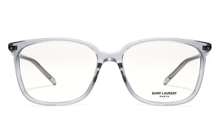 SAINT LAURENT Unisex Square Optical Frame 10
