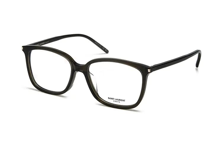 SAINT LAURENT Unisex Square Optical Frame 13