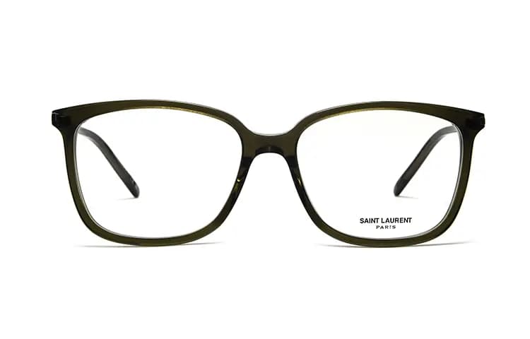 SAINT LAURENT Unisex Square Optical Frame 16