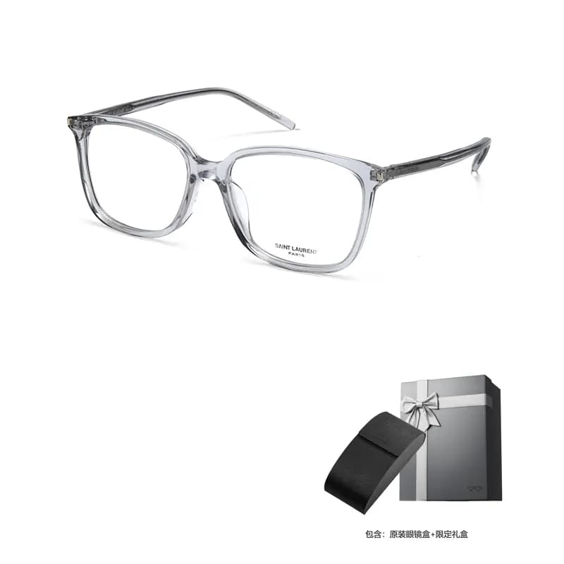 SAINT LAURENT Unisex Square Optical Frame 18