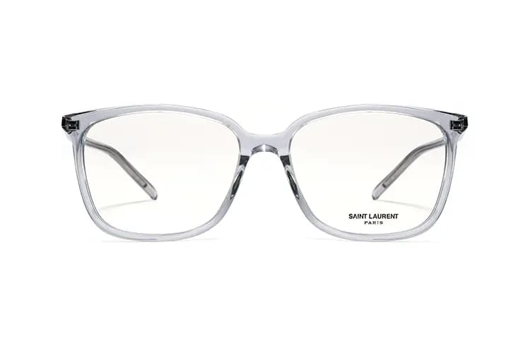 SAINT LAURENT Unisex Square Optical Frame 7
