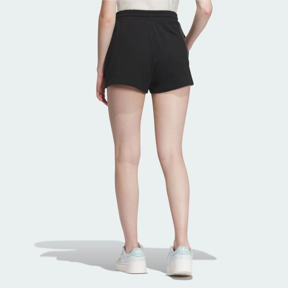 adidas Originals Trefoil Qadın Şort Qara 3