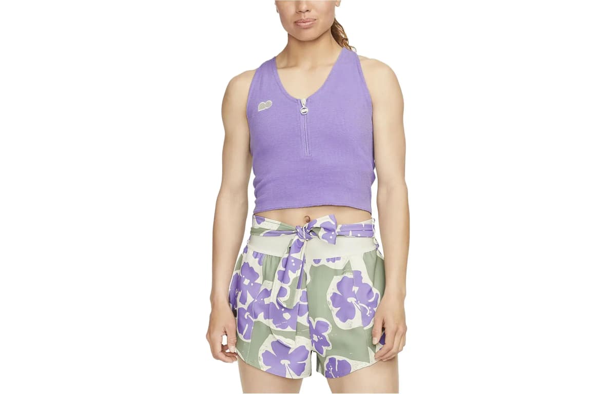Nike X Naomi Osaka Qadın İdman Köynəyi Bənövşəyi