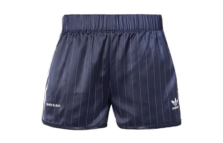 Adidas Originals X Sporty & Rich Şort Göy/Krem