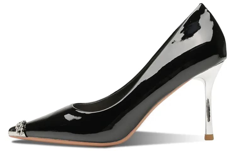 Ainer-cat Qadın Stiletto Ayaqqabı 8sm Qara