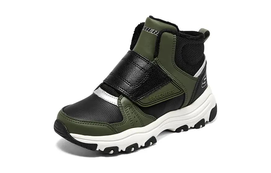 Skechers I-Conik Uşaq Lifestyle Ayaqqabısı Qara/Yaşıl 3