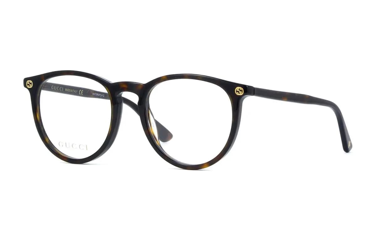 GUCCI Lens Logo Qadın Eynək Çərçivəsi Tortoiseshell