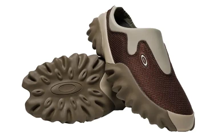 Oakley Factory Team Chop Saw Mule Brain Dead Jacquard Maroon Espresso 5