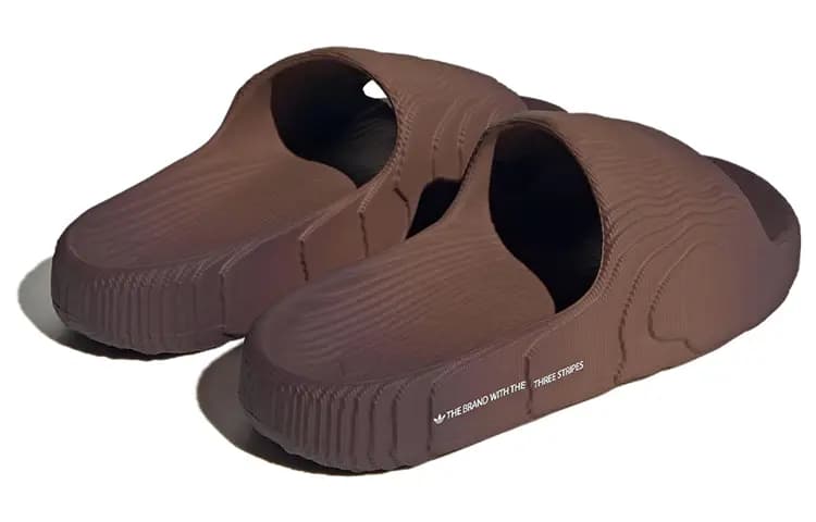 Adidas Originals Adilette 22 Slides Qəhvəyi 4