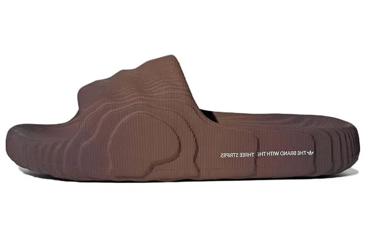Adidas Originals Adilette 22 Slides Qəhvəyi