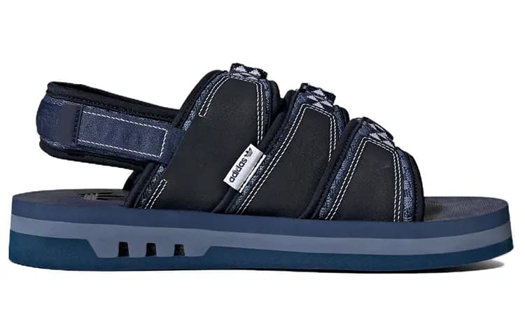 Adidas Originals AdiSTRP Sandals 'Navy Black' 2