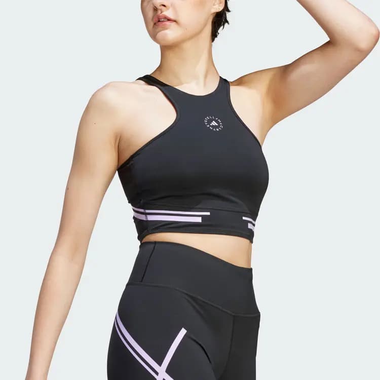 Adidas Halterneck Cropped Tank Top 4