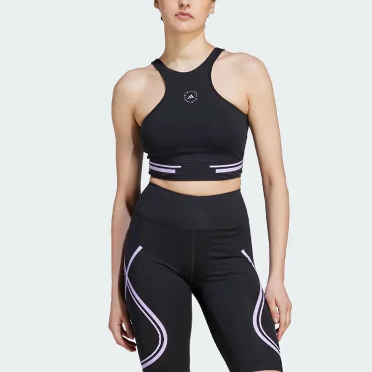 Adidas Halterneck Cropped Tank Top 2