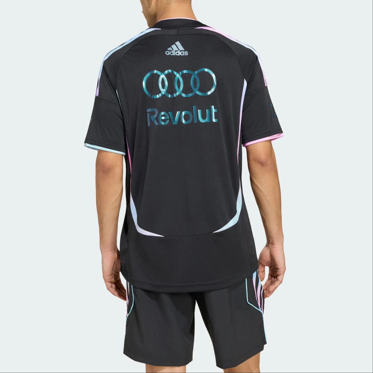 adidas × Audi REVOLUT F1 TEAM TEAMGEIST DRIVER JERSEY F1 Team Sports Pullover Comfortable Short Sleeve Racing T-Shirt Men's 3