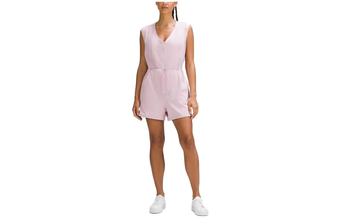 Lululemon Qadın Bodysuit Çəhrayı