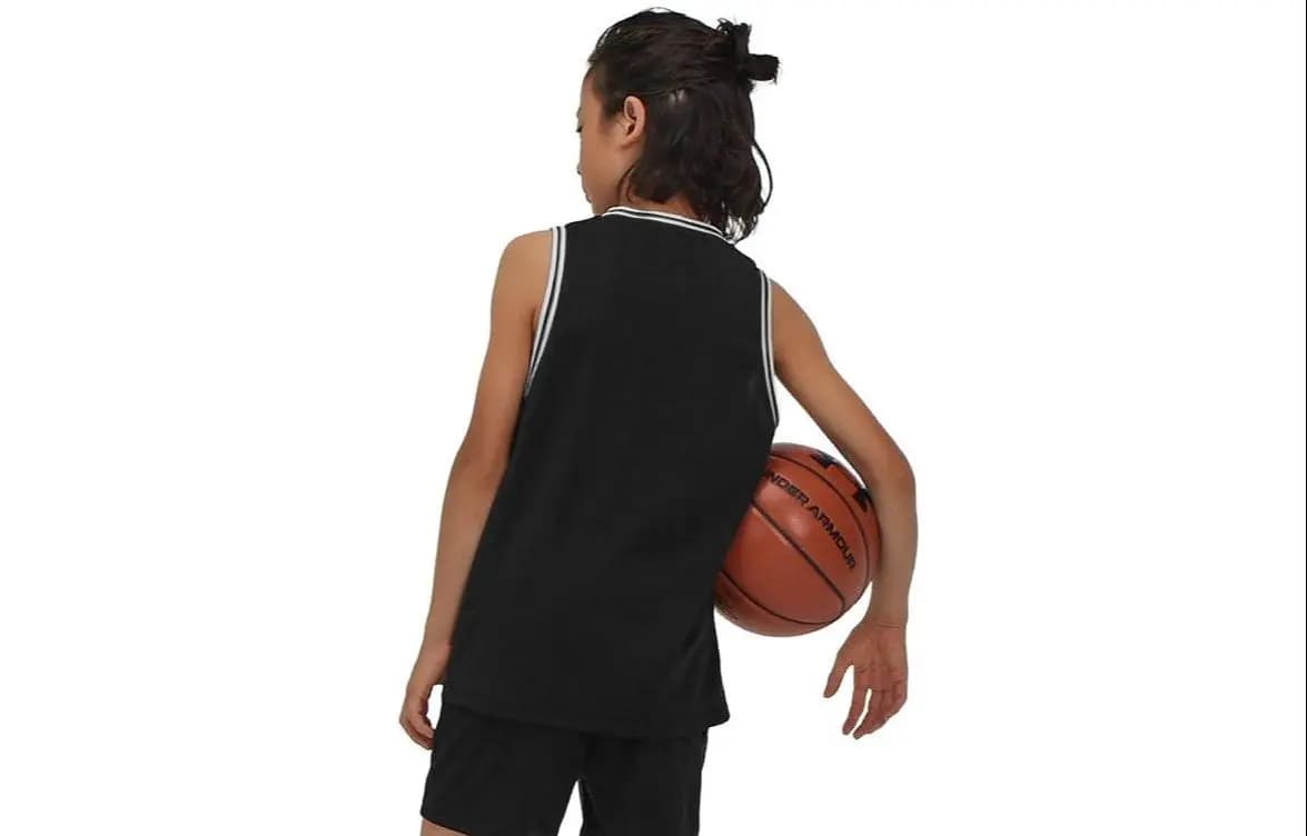 Under Armour Uşaq Basketbol Maykası Qara