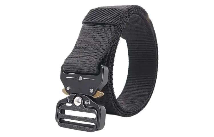 AAJF Glasses Snake Side Release Buckle Outdoor Men's Military Training Canvas Nylon Sports Belts Unisex 3
