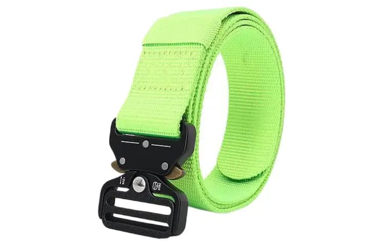 AAJF Glasses Snake Side Release Buckle Outdoor Men's Military Training Canvas Nylon Sports Belts Unisex 7