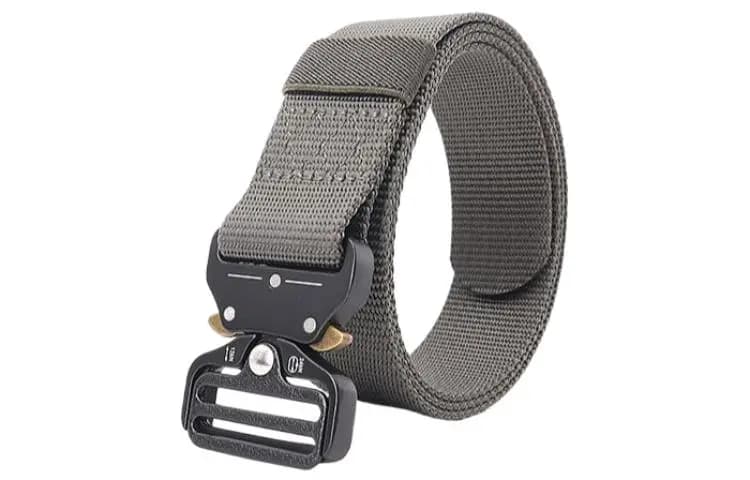 AAJF Glasses Snake Side Release Buckle Outdoor Men's Military Training Canvas Nylon Sports Belts Unisex 8