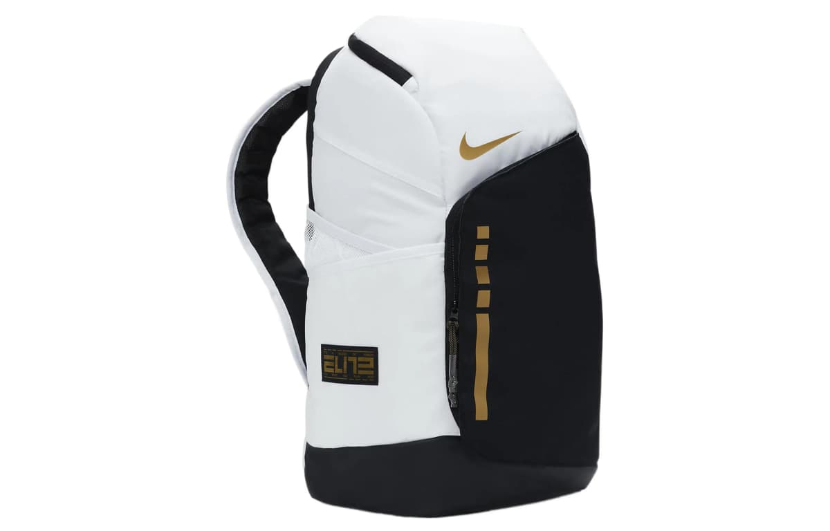 Nike Hoops Elite 32L Bel Çantası Ağ/Qızılı/Qara 2