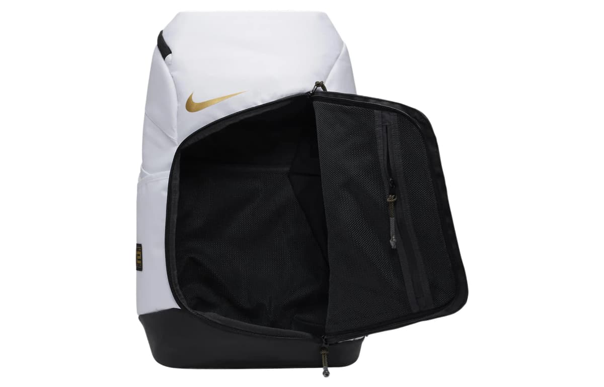 Nike Hoops Elite 32L Bel Çantası Ağ/Qızılı/Qara 4