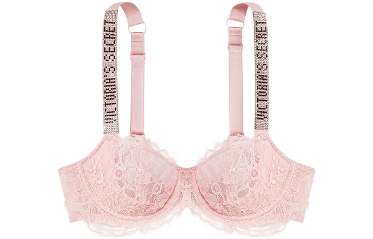 Victoria's Secret Rhinestone Bra Sakura Çəhrayı